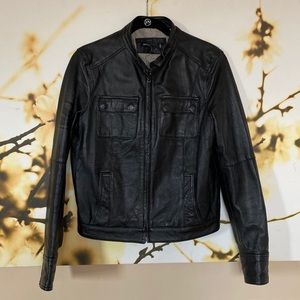 Members Only Black Leather Jacket